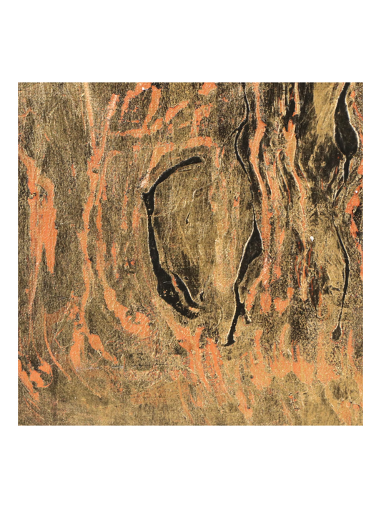 Ann Bowers Abstract Modernist Mixed Media Painting, Late 20th Century