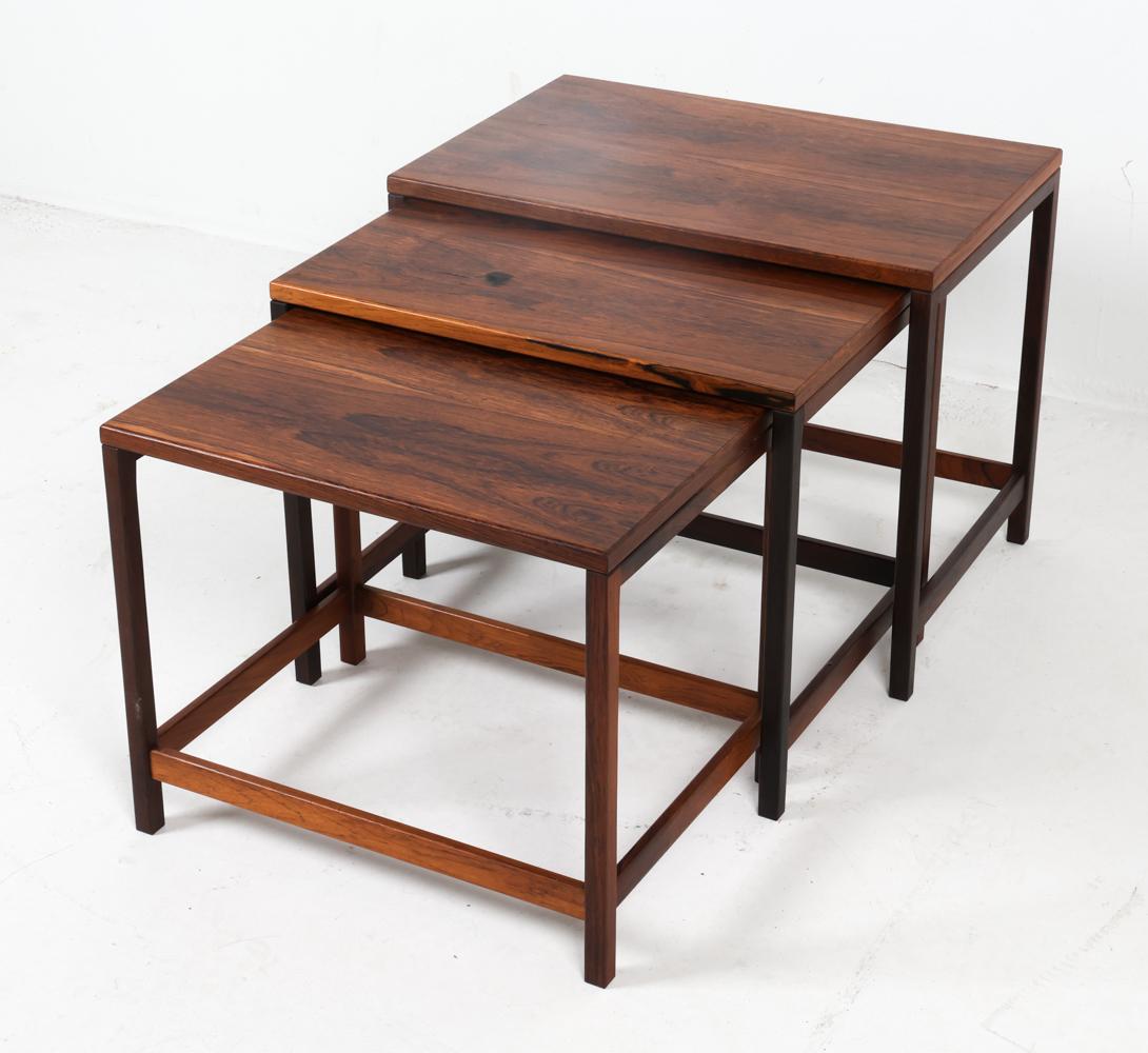 Danish Rosewood Nesting Tables