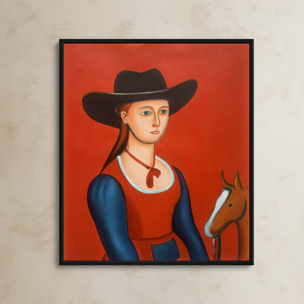 Girl with Pony
