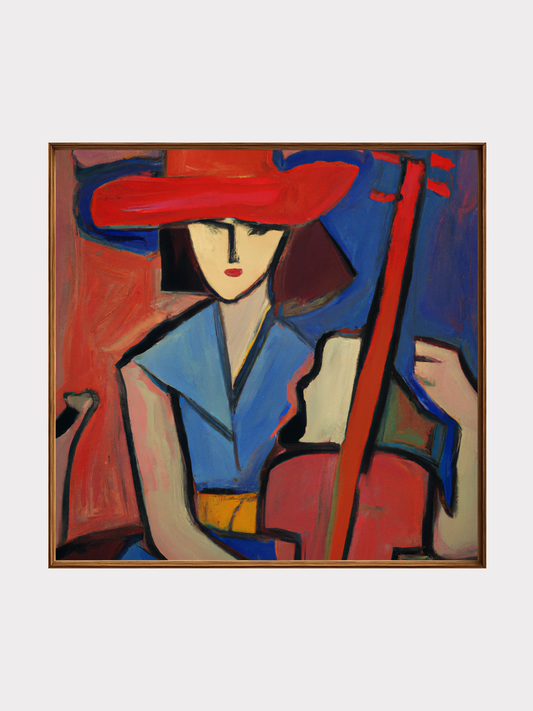 Girl with the Red Guitar