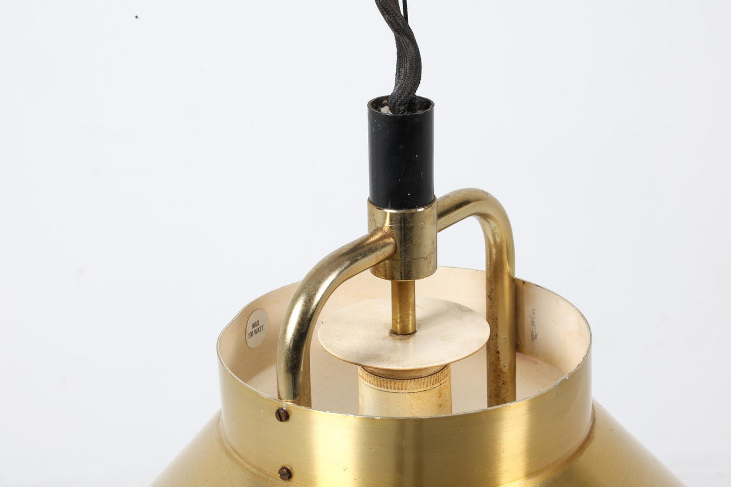 Jo Hammerborg for Fog & Mørup Brass Pendant Light