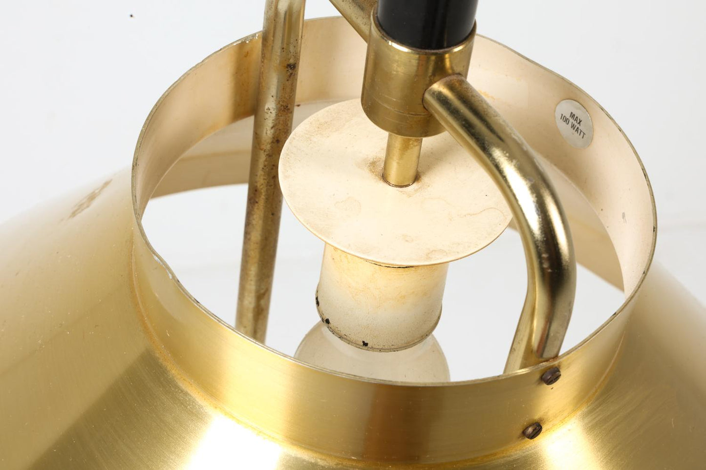 Jo Hammerborg for Fog & Mørup Brass Pendant Light
