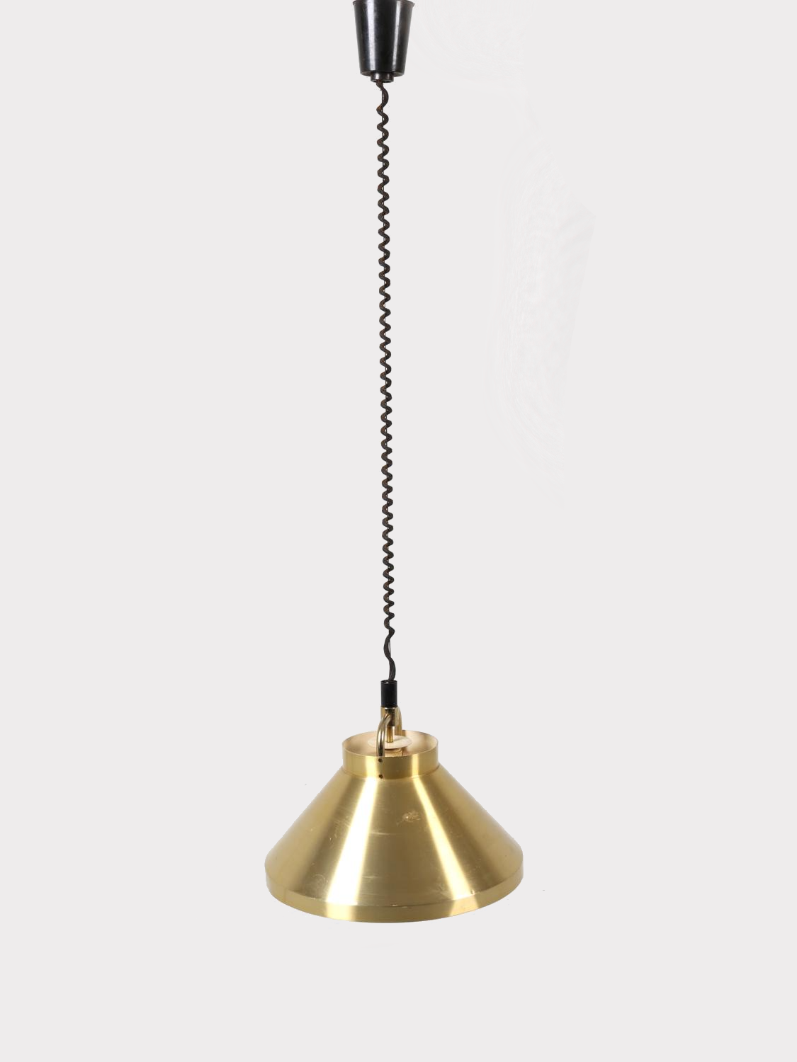 Jo Hammerborg for Fog & Mørup Brass Pendant Light
