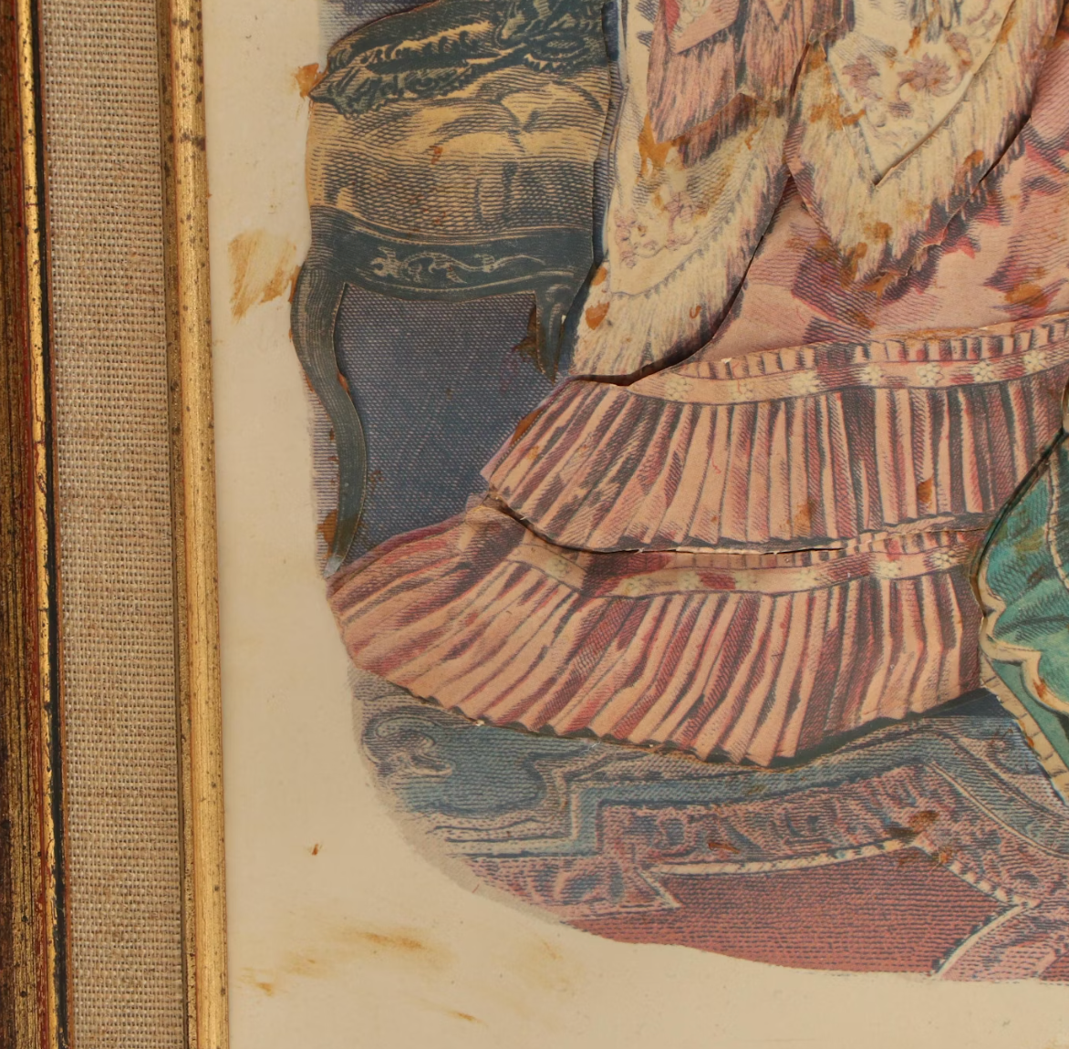 La Mode Illustrée Wood Framed Relief Prints