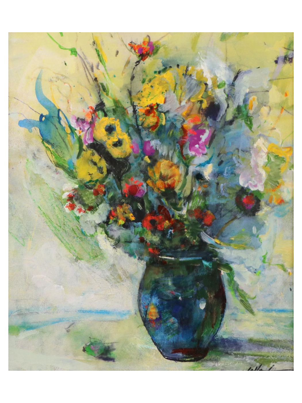 Mark Whitmarsh Acrylic Painting "Shoreline Beauty"