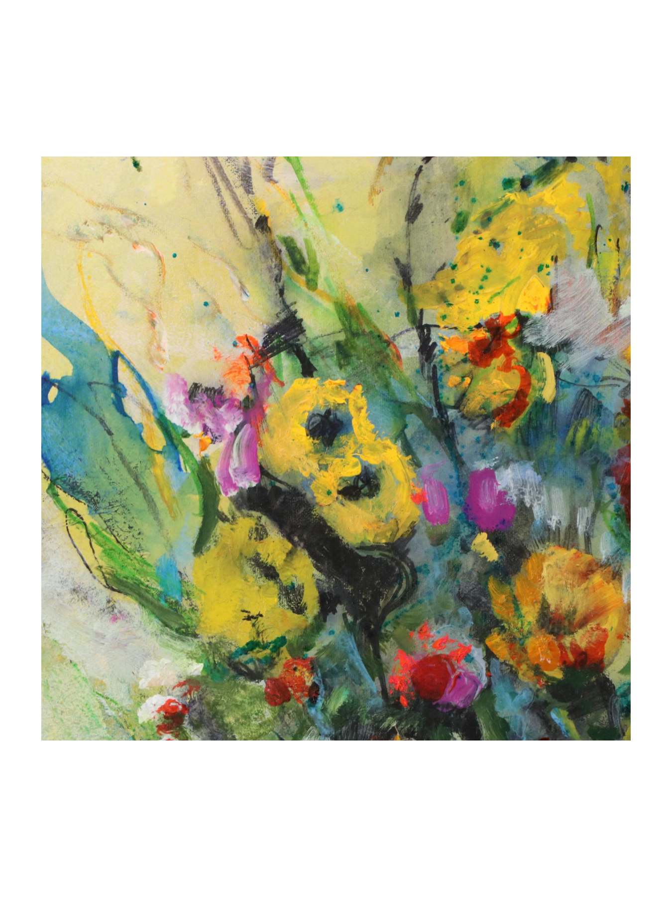 Mark Whitmarsh Acrylic Painting "Shoreline Beauty"