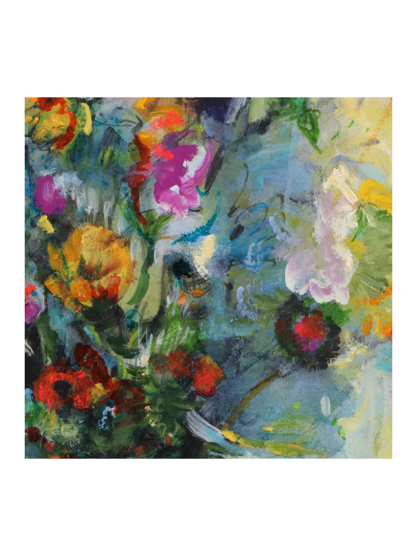 Mark Whitmarsh Acrylic Painting "Shoreline Beauty"