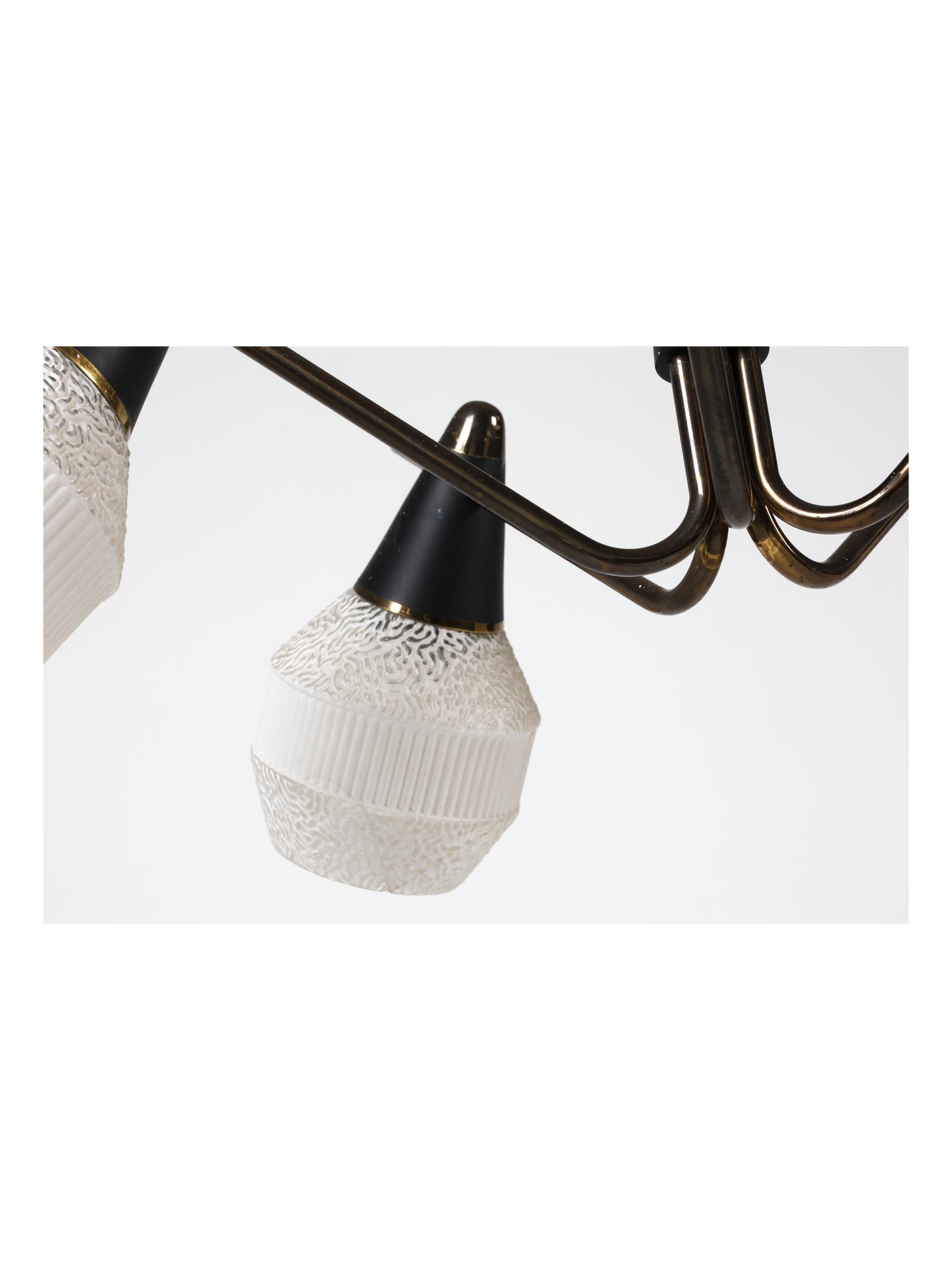 Mid-Century Stilnovo Style Chandelier