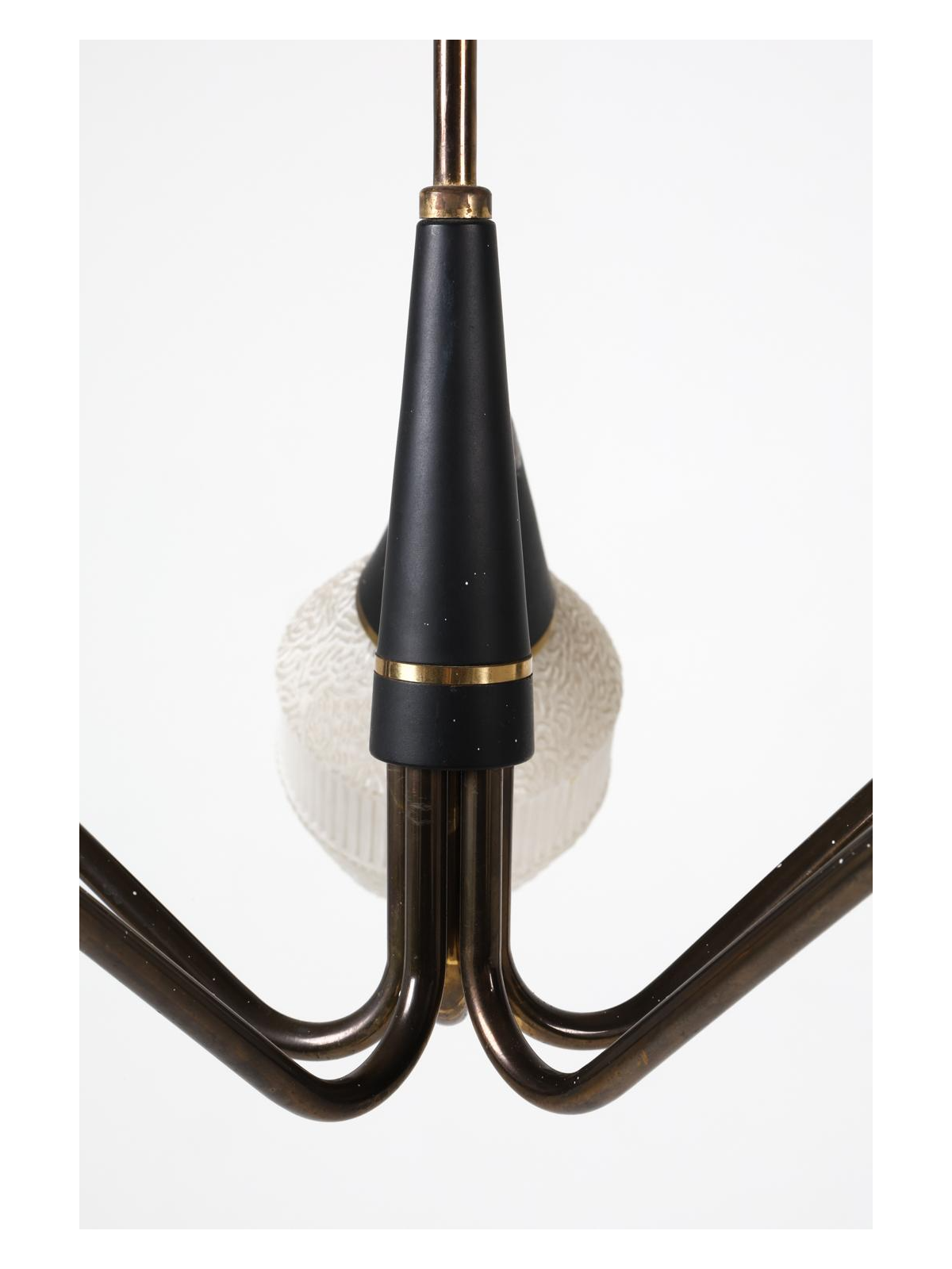 Mid-Century Stilnovo Style Chandelier