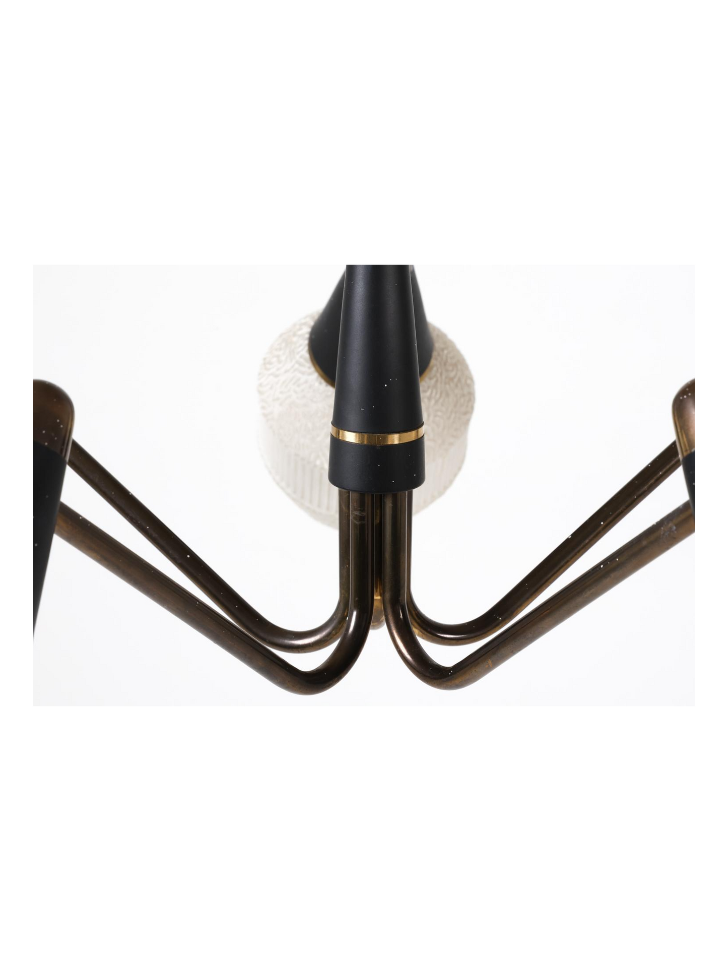 Mid-Century Stilnovo Style Chandelier
