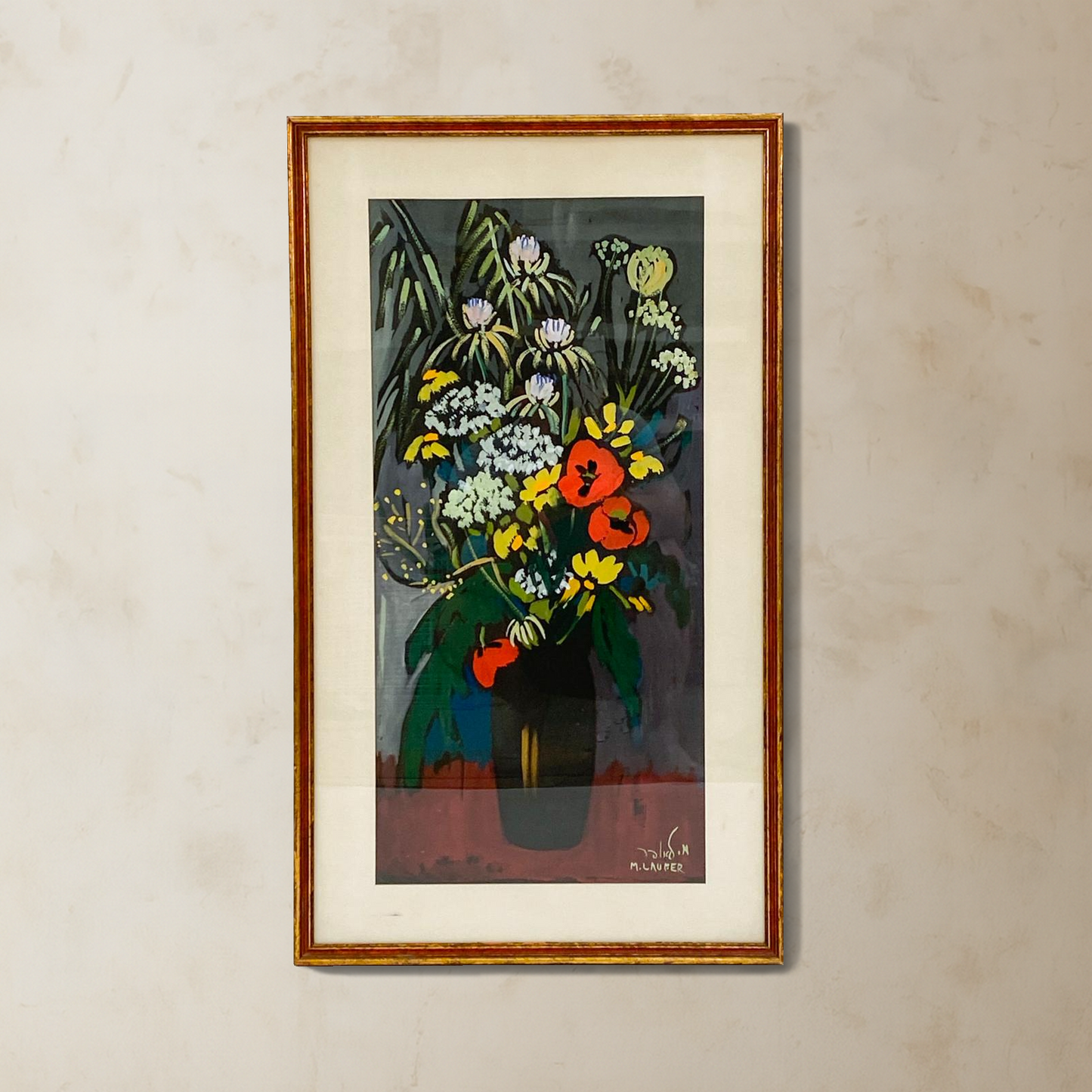 Still Life A/P Painting - Milia Laufer (1909-2008)