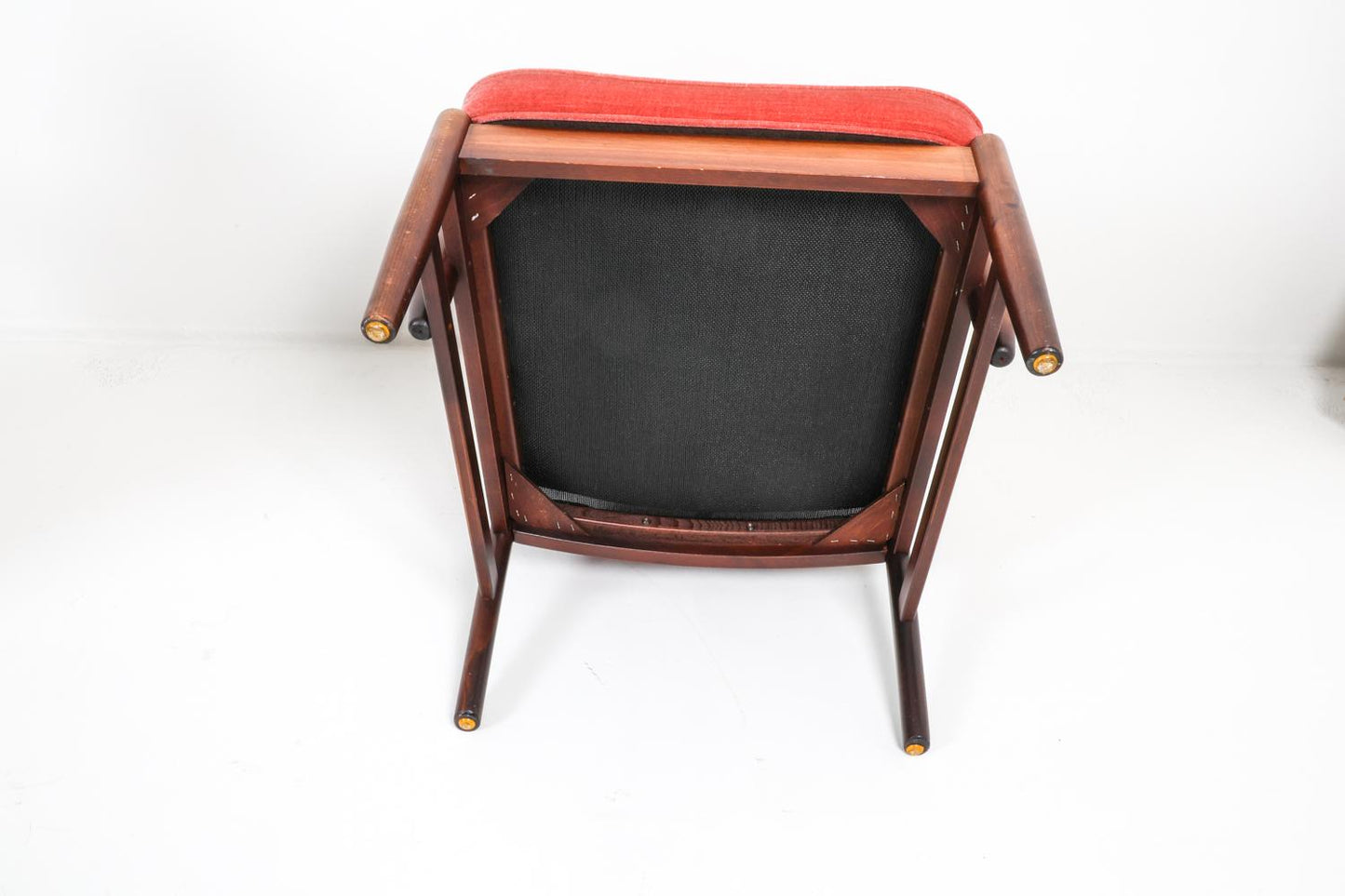 PAIR OF SCANDINAVIAN BEECH ARMCHAIRS C. 1960S