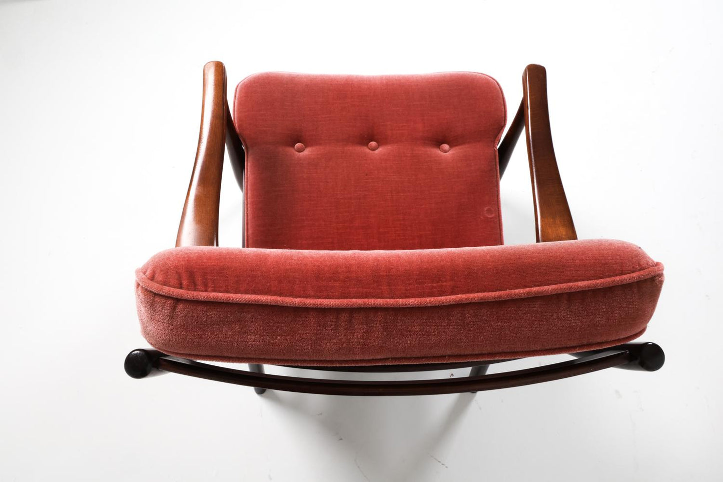 PAIR OF SCANDINAVIAN BEECH ARMCHAIRS C. 1960S