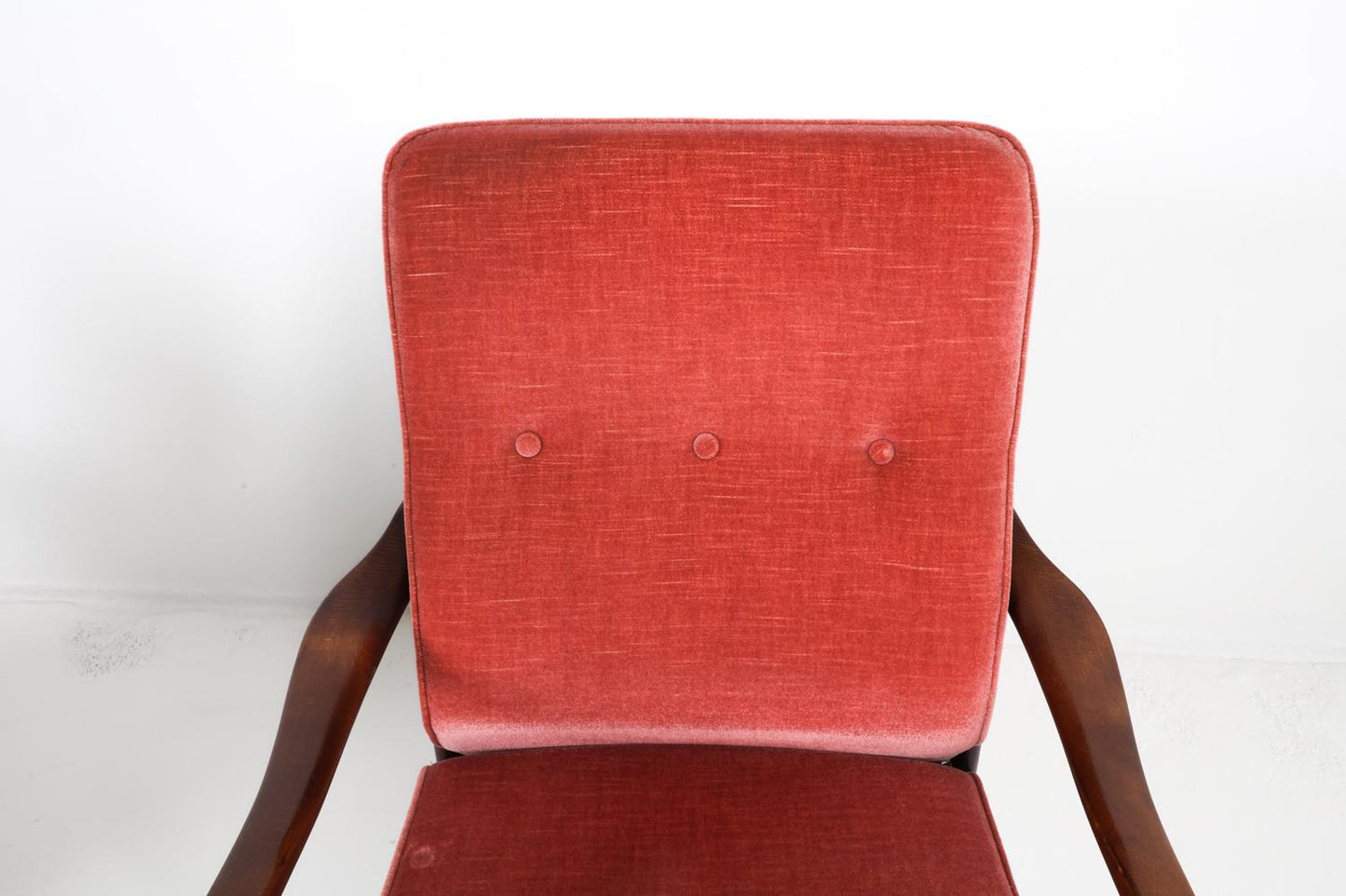 PAIR OF SCANDINAVIAN BEECH ARMCHAIRS C. 1960S