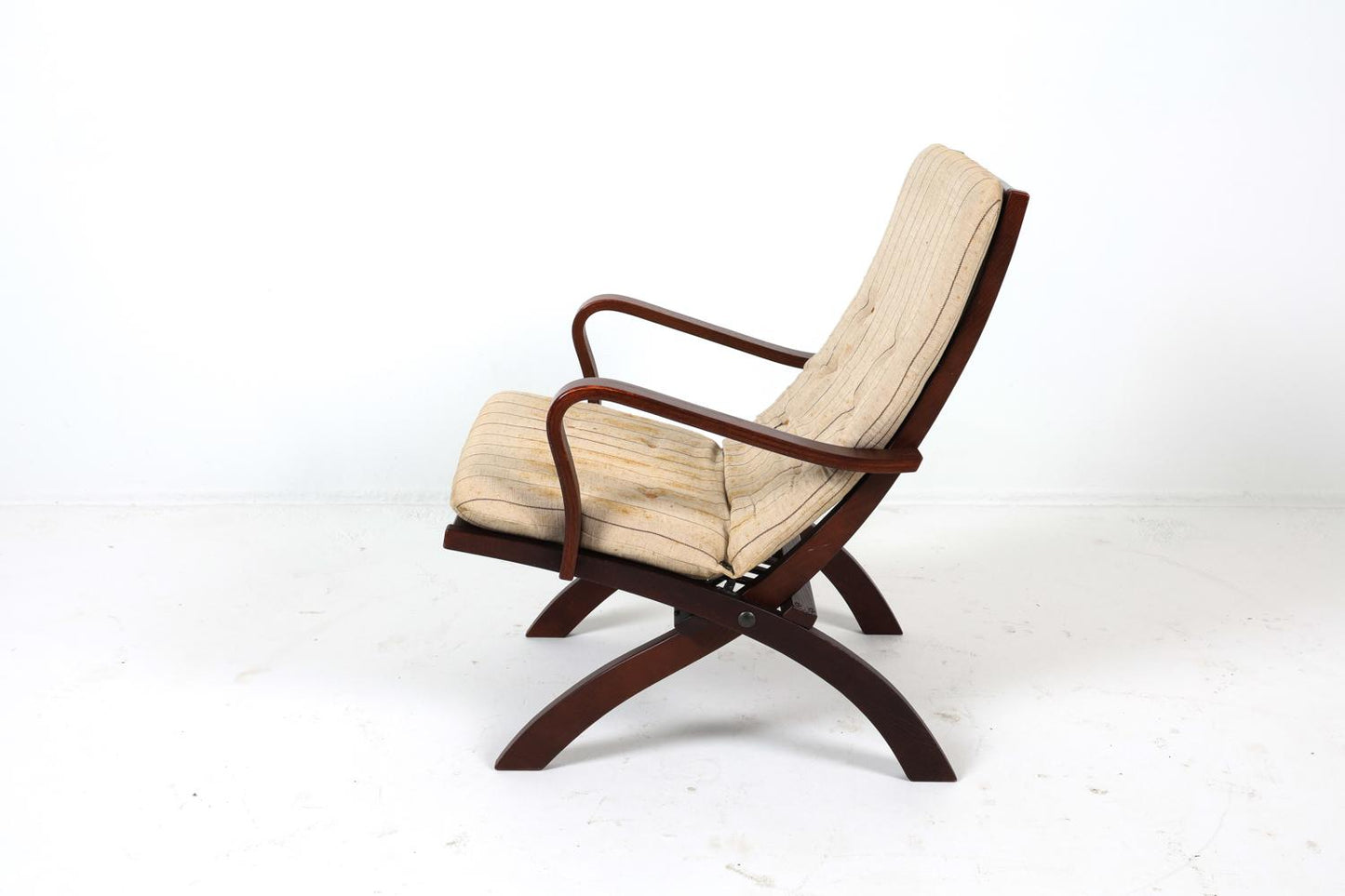 Silkeborg Danish Oak Lounge Chair w/ Ottoman