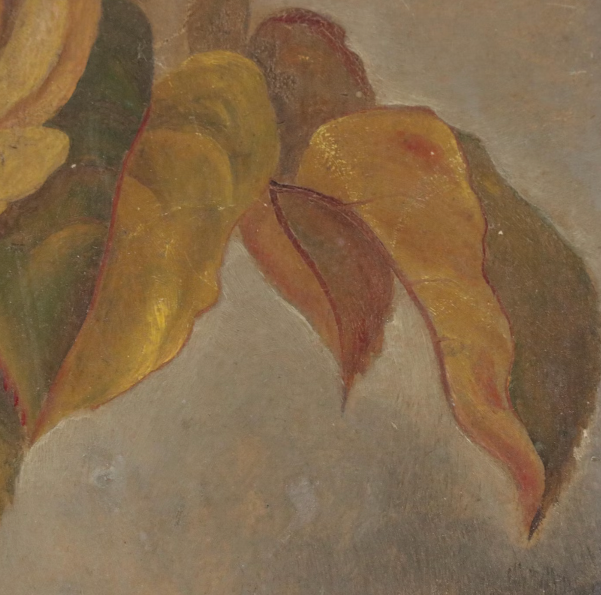 Floral Still Life Oil Painting, 20th Century