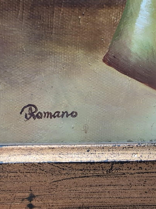 Still Life oil painting on canvas by Romano