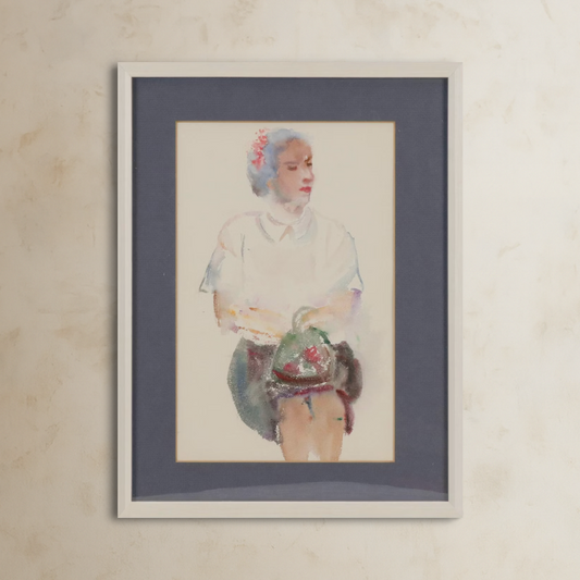 Margaret Ellis Watercolor Portrait