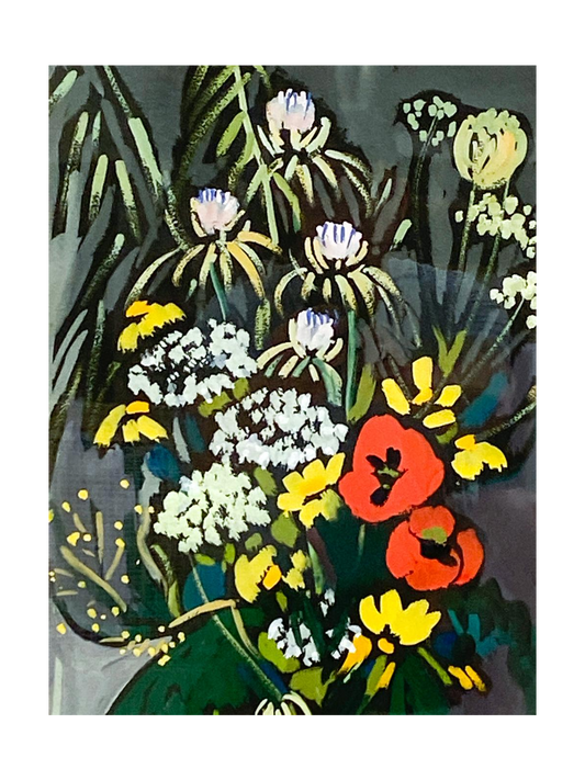 Still Life A/P Painting - Milia Laufer (1909-2008)