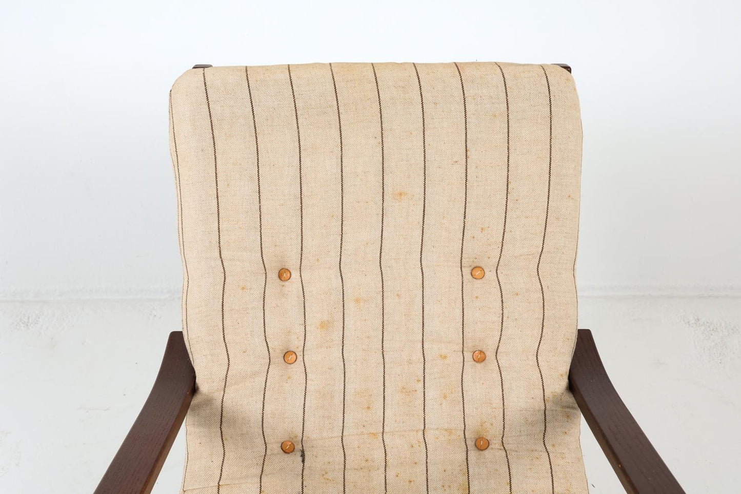 Silkeborg Danish Oak Lounge Chair w/ Ottoman